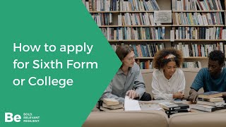 Inspira How to Apply for Sixth Form or College 2022 [upl. by Oizirbaf]