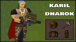 Budget Barrows Pure PKing Karil  Dharoks [upl. by Kalam]