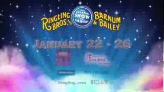 Ringling Bros amp Barnum Bailey quotLegendsquot at the BJCC [upl. by Justicz]