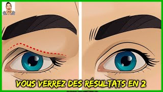 Remède naturel pour les paupières tombantes Vous verrez des résultats en 2 minutes [upl. by France]