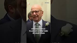 Rupert Murdoch 93 Marries For the Fifth Time  Subscribe to Firstpost [upl. by Isawk]