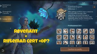 Revenant  Rifleman cert  Is it op  Lifeafter [upl. by Akerehs]