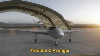 General Atomics Predator C Avenger UAV [upl. by Elish746]