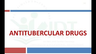 Antitubercular Drugs Pharmacology Isoniazid Rifampin Pyrazinamide Ethambutol Streptomycin [upl. by Okramed]