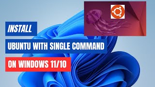 How to Install Ubuntu 2204 in Windows 1110 WSL [upl. by Shreeves]