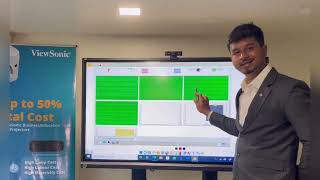 Viewsonic myViewboard Whiteboard Full Software Training Demo All Features [upl. by Trinatte]