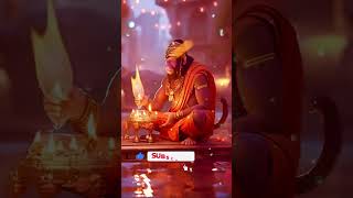 Jai Hanuman Ki Jai  Powerful Devotional Chant  YouTube Shorts [upl. by Maggie]