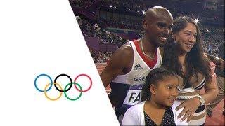 Mo Farah Wins 10000m Gold  London 2012 Olympics [upl. by Apurk879]