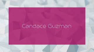 Candace Guzman  appearance [upl. by Eneja]