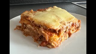 Lasagna with Béchamel Sauce [upl. by Delbert]