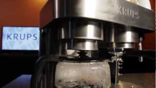 Krups XP604050 Combination Espresso Machine and Coffee Maker [upl. by Ahsinom]