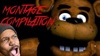 Five Nights At Freddys Montage Compilation  8000 Subscriber Special [upl. by Cayla]