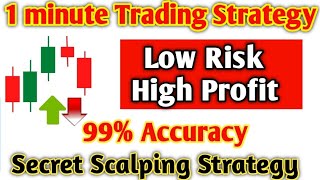 1 Minute Trading Strategy Tamil  99 Accuracy  Secret Scalping Strategy [upl. by Rosenfeld395]