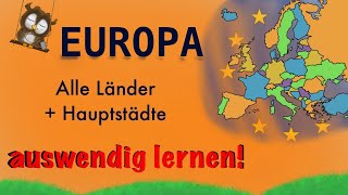 europäische Länder und Hauptstädte lernen [upl. by Negiam]