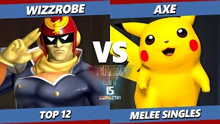 Tipped Off 15  Wizzrobe Captain Falcon Vs Axe Pikachu Smash Melee  SSBM [upl. by Brandi]