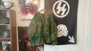 Waffen SS M38 Type I Palm Tree Pattern Camouflage Smock review [upl. by Talley]