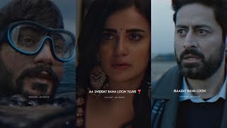 Shiddat ❤️🤞 Song  4K Full Screen Status  Sunny Kaushal Radhika Madan  AB Status [upl. by Schick]