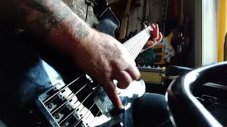 Megadeth Angry Again Bass Cover Jackson Dave Ellefson Rust in Peace 30th Anniversary Bass [upl. by Lidda652]