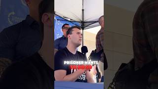 IS PRISON LABOUR modern day SLAVERY⁉️✅❌￼ charliekirk debate [upl. by Marlette]