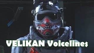 Call of Duty Warzone  Operator quotVelikanquot Voicelines [upl. by Tatiana]