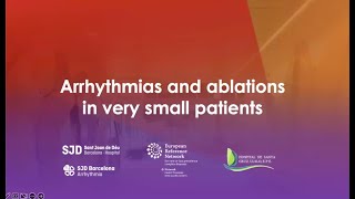 ERN GUARDHeart webinar 18 Arrhythmias and ablations in very small patients [upl. by Adli]