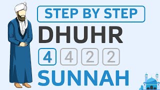 Learn to Pray Zohar Salah Perfectly Step by Step 4 Rakat Sunnah  Man Hanafi Method  Dhuhr Namaz [upl. by Yenffad780]