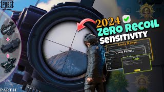 2024 Best Sensitivity Settings For All Devices Gyroscope amp Non Gyro  PART II  PUBGBGMI 🔥 [upl. by Eirual]