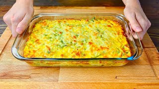 Leckere Zucchini in 30 Minuten Gemüseauflauf aus Zucchini mit Käse und Sahne [upl. by Duile]