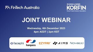 KorFin Joint Webinar — 6 December 2023 [upl. by Esir512]