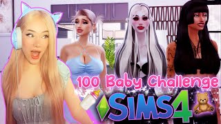 100 Baby Challenge 🍼💗 EXTREME  The Sims 4 [upl. by Hemetaf675]