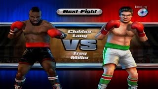 Clubber Lang vs Troy Miller Fight 5  Rocky Legends HD [upl. by Asamot]