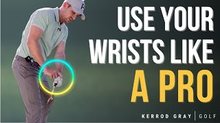 HOW THE WRISTS WORK IN THE GOLF SWING  EASY DRILL [upl. by Orel]