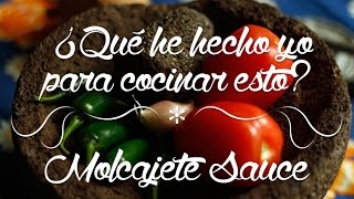 Molcajete Sauce  ¿Qué he hecho yo para cocinar esto [upl. by Asilrac186]