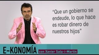 ¿Es bueno el equilibrio presupuestario por parte del Gobierno  Xavier SalaiMartin [upl. by Ahtelra]