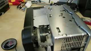 Optoma EP716 DLP Projector Partial Teardown and Cleaning [upl. by Rose]