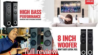 Akai Home Audio HATS150 Powerful 150WBluetooth PA Speaker full review and unboxing [upl. by Dikmen]