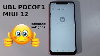 UBL Poco F1 MIUI 12  Cara Unlock Bootloader Pocophone F1 MIUI 12 [upl. by Adnalram]