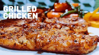 Chicken Breast Recipes  How To Grill Chicken  Not Oven Grilled Chicken  Easy Pan Grilled chicken [upl. by Assirol816]