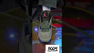 How to lace sneakershoes sneakers  jordan4sneakeraddictsneakerofthedaybasketballkicks [upl. by Anidene860]