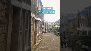 Haworth Yorkshire  Bronte Sisters Home  English Village Tour [upl. by Nugesulo]