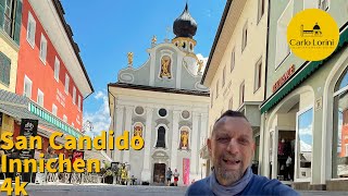 A walk in San Candido Innichen in 4k [upl. by Haleemaj]