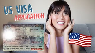 DETAILED US VISA APPLICATION 2023 Form  Payment  Interview  Processing [upl. by Averi]