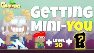 Growtopia  Reached Level 50  Got MiniYou [upl. by Zebaj]