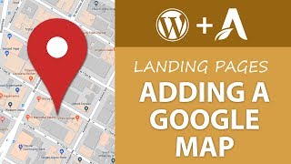 How to Add a Google Map to your Website  Learn Thrive Architect [upl. by Trueman274]