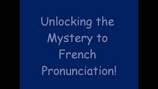 French Pronunciation Tips for Beginners [upl. by Aicat354]