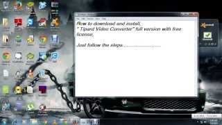 Tipard video converter full version with free license install [upl. by Katrinka699]