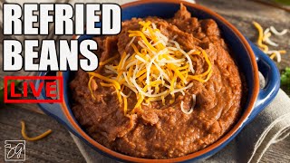 Authentic Refried Beans Recipe A Taste of Mexico in Your Kitchen  Live with AB [upl. by Aneleh]