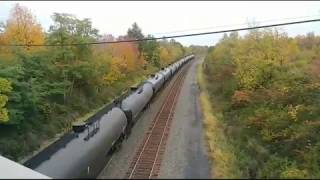 Live CSX Train Overhead View [upl. by Berlauda545]