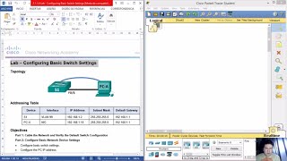 5116  2116 Lab  Configuring Basic Switch Settings [upl. by Taddeusz631]