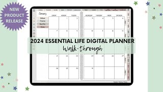 BEST 2024 Digital Planner  FREE SAMPLE PLANNER  NEW Allinone digital planner [upl. by Erme]